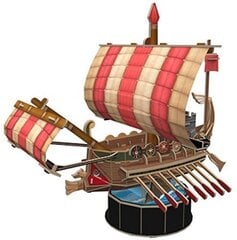 3D паззл Римский военный корабль Cubic Fun, 85 д. цена и информация | Пазлы | 220.lv