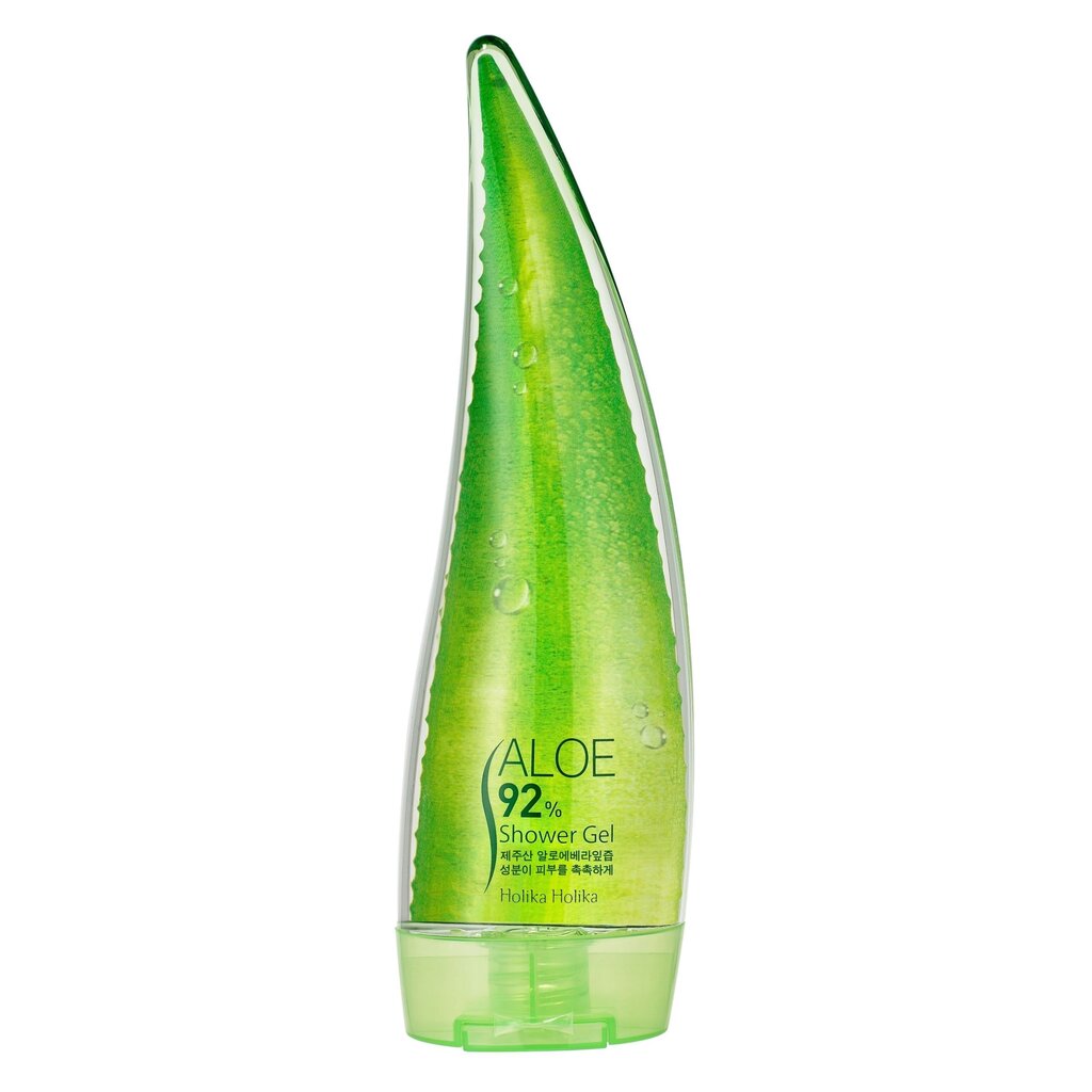 Nomierinoša dušas želeja Holika Holika Aloe 92% 250 ml cena un informācija | Dušas želejas, eļļas | 220.lv