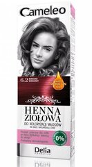 Matu krāsa Delia Cosmetics Cameleo Henna 75 g, 6.2 Burgundy cena un informācija | Matu krāsas | 220.lv