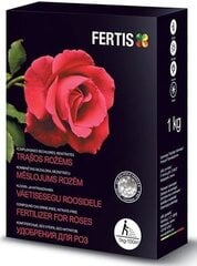 Fertis комплексное удобрение для роз, без хлора и нитратов, 1 кг цена и информация | Рассыпчатые удобрения | 220.lv