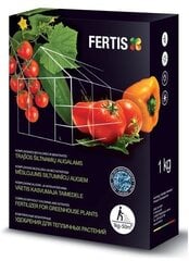 Fertis комплексное удобрение для тепличных растений, без хлора и нитратов, 1 кг цена и информация | Рассыпчатые удобрения | 220.lv