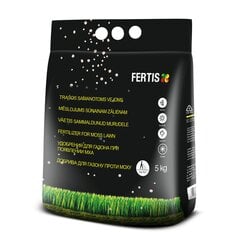 Fertis комплексные удобрения для газонов, 5 кг цена и информация | FERTIS Товары для сада | 220.lv