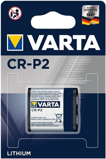 Baterija Varta litija CR-P2, 6V цена и информация | Baterijas | 220.lv