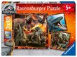 Ravensburger pužļu komplekts Fallen Kingdom, 08054, 3 x 49 gab. цена и информация | Puzles, 3D puzles | 220.lv