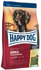 HAPPY DOG Supreme Sensible Africa Сухой корм для собак Страус, Картофель 12,5 кг цена и информация | Сухой корм для собак | 220.lv