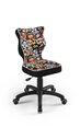 Ergonomisks bērnu krēsls Petit AA3, melns/krāsains