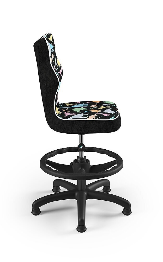 Ergonomisks bērnu krēsls Petit AB4, melns/zils цена и информация | Biroja krēsli | 220.lv