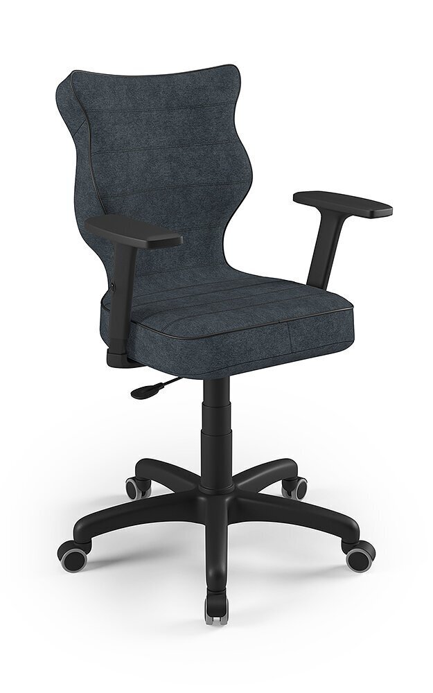 Ergonomisks biroja krēsls Uni AT04, tumši pelēks/melns цена и информация | Biroja krēsli | 220.lv