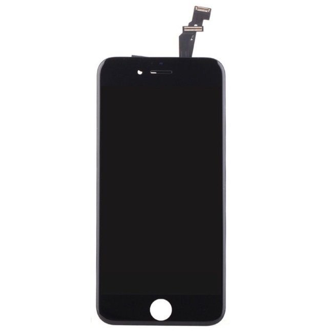 HQ A + skārienjutīgs LCD ekrāns, kas piemērots Apple iPhone 6, Melns cena un informācija | Telefonu rezerves daļas un instrumenti to remontam | 220.lv