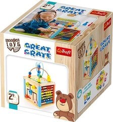 Ergoterapeitiska attīstoša rotaļlieta Trefl Wooden Toys цена и информация | Игрушки для малышей | 220.lv