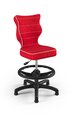 Ergonomisks bērnu krēsls Petit AB3, sarkans/balts