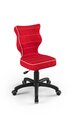 Ergonomisks bērnu krēsls Petit AA4, sarkans/balts
