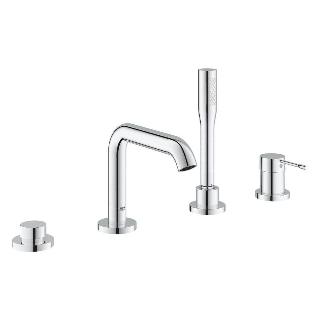 Grohe Essence 4-daļīgs vannas maisītājs 19578001, hroms cena un informācija | Jaucējkrāni | 220.lv