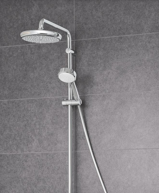 Grohe Cosmopolitan dušas sistēma ar termostatu 26223001 cena un informācija | Dušas komplekti un paneļi | 220.lv