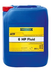 Трансмиссионое масло Ravenol ATF 6HP Fluid, 20 л, BMW цена и информация | Масла для других деталей автомобиля | 220.lv