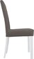 2 krēslu komplekts VKRM 2, brūns/balts цена и информация | Virtuves un ēdamistabas krēsli | 220.lv