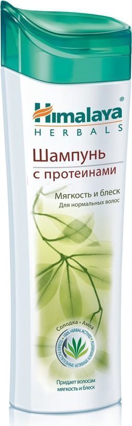 Šampūns matu spīdumam un maigumam ar proteīniem Himalaya Herbals 400 ml cena un informācija | Šampūni | 220.lv