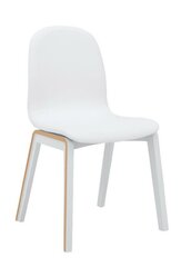 2 krēslu komplekts Bari, balts cena un informācija | Virtuves un ēdamistabas krēsli | 220.lv