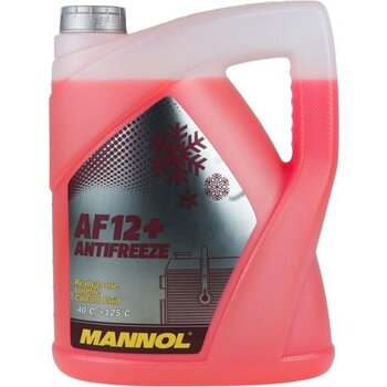 Антифриз Mannol AF12 + (Longlife) -40°C, 5 л цена и информация | Очищающие и охлаждающие жидкости | 220.lv