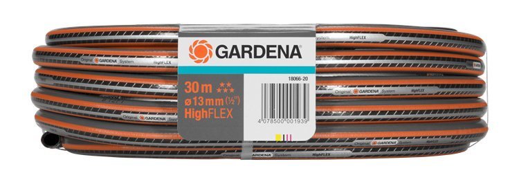 Gardena Highflex laistīšanas šļūtene, 30m 13mm 1/2" цена и информация | Laistīšanas sistēmas | 220.lv