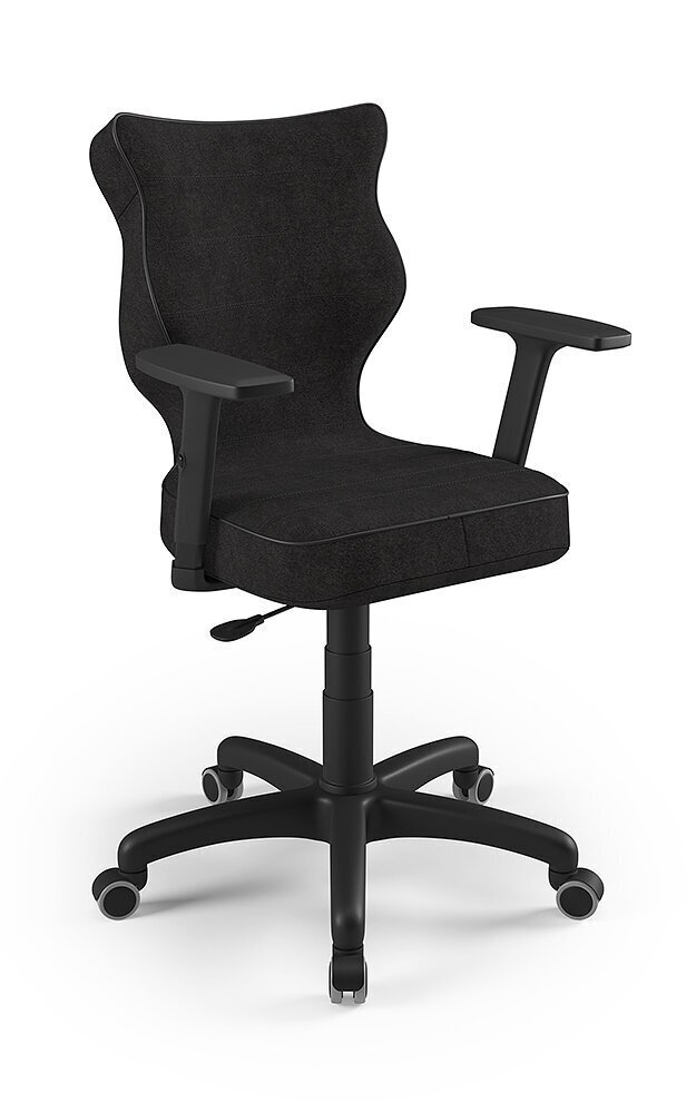 Ergonomisks biroja krēsls Uni AT01, melns цена и информация | Biroja krēsli | 220.lv