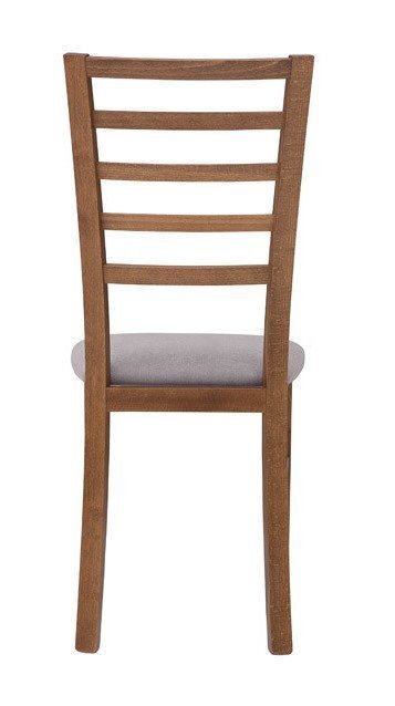 2-u krēslu komplekts Marynarz-2, brūns/pelēks cena un informācija | Virtuves un ēdamistabas krēsli | 220.lv