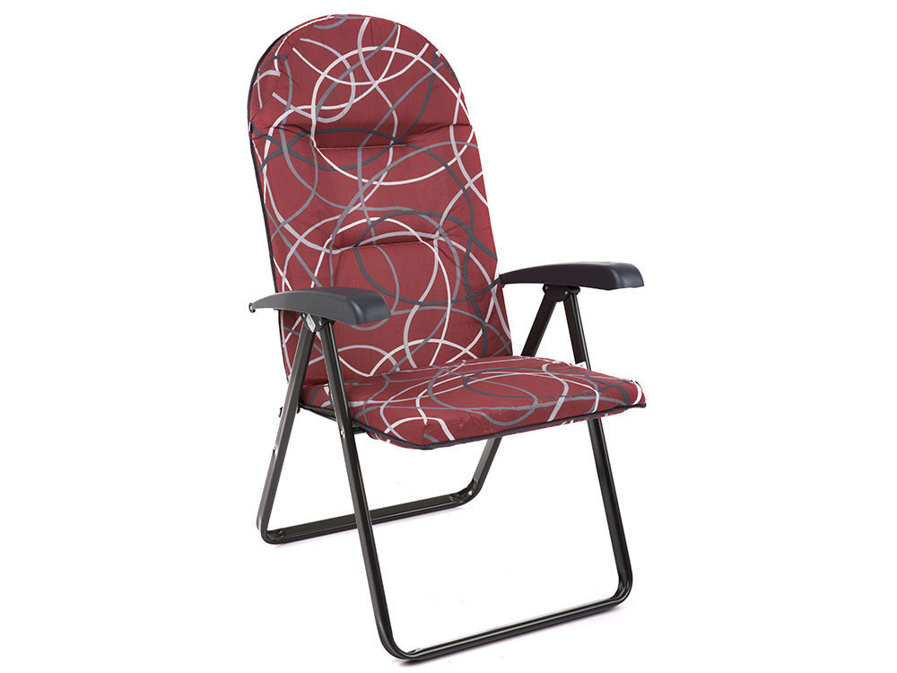 Saliekamais krēsls Patio Galaxy, sarkans цена и информация | Dārza krēsli | 220.lv