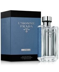 Tualetes ūdens Prada L'Homme L'Eau EDT vīriešiem 100 ml cena un informācija | Vīriešu smaržas | 220.lv