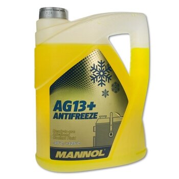 Antifrīzs Mannol AG13+ (Advanced) -40°C, 5L цена и информация | Очищающие и охлаждающие жидкости | 220.lv