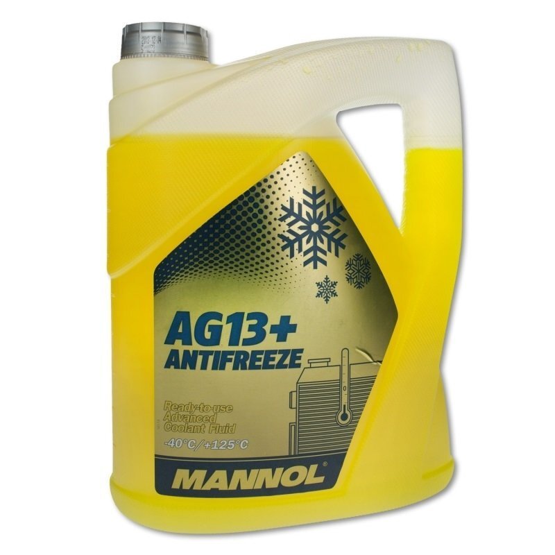 Antifrīzs Mannol AG13+ (Advanced) -40°C, 5L цена и информация | Vējstiklu un dzesēšanas šķidrumi | 220.lv