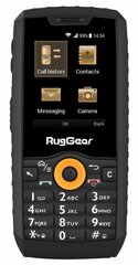 RugGear RG150, Dual SIM, Черный цена и информация | Мобильные телефоны | 220.lv