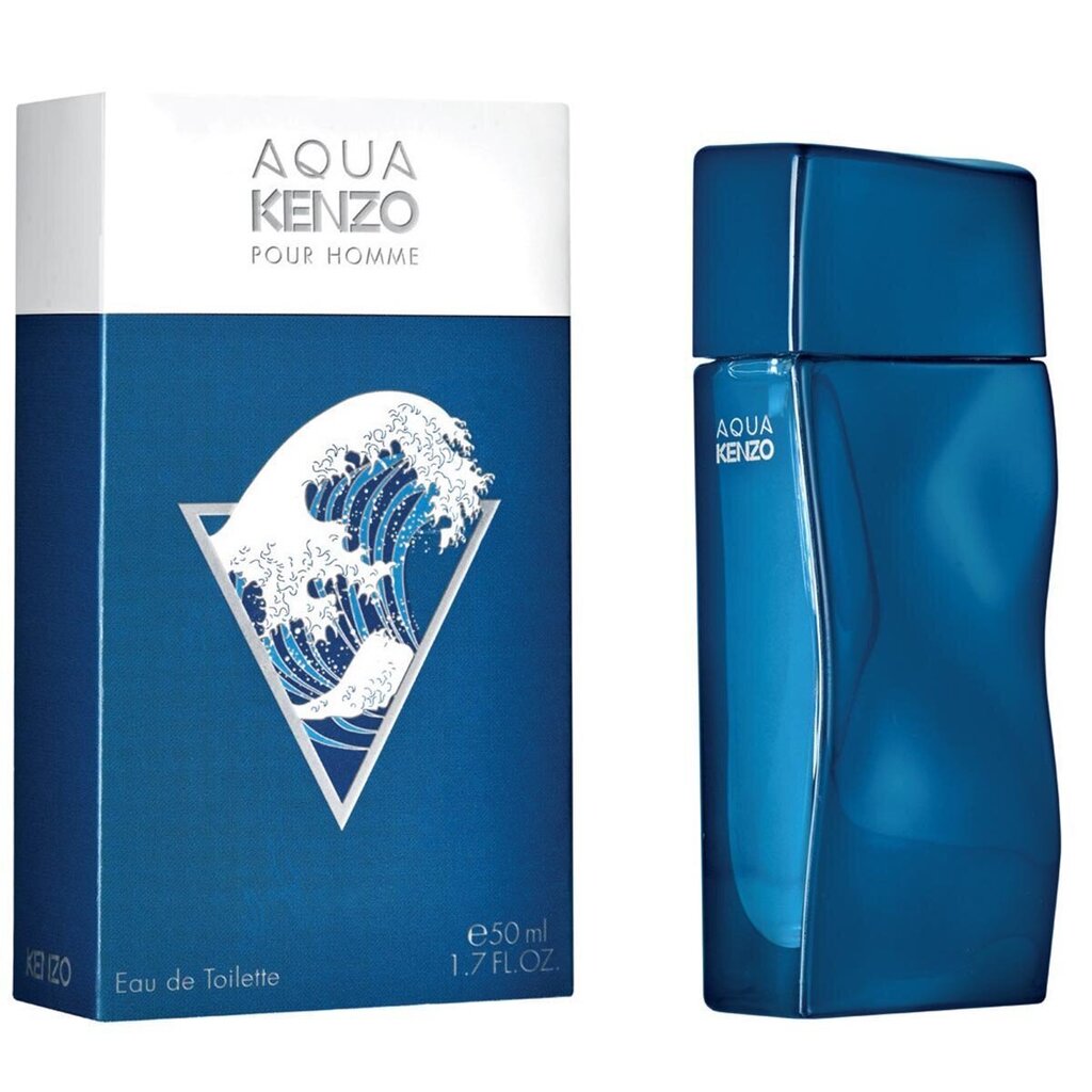 Tualetes ūdens Kenzo Aqua EDT vīriešiem 50 ml cena un informācija | Sieviešu smaržas | 220.lv