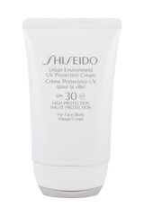 No saules aizsargājošs sejas un ķermeņa krēms Shiseido Urban Environment UV SPF 30 50 ml цена и информация | Кремы от загара | 220.lv