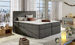 Кровать Bolero, 140х200 см, серая