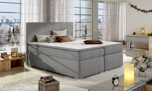Кровать Bolero, 140х200 см, светло-серый цена и информация | Кровати | 220.lv