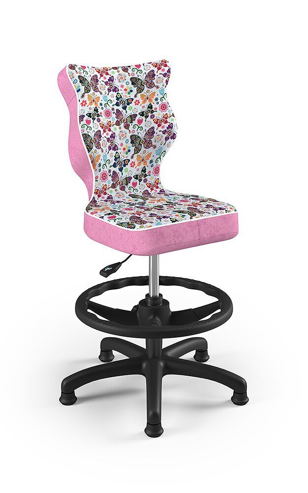 Ergonomisks bērnu krēsls Petit AB3, rozā/krāsains цена и информация | Biroja krēsli | 220.lv