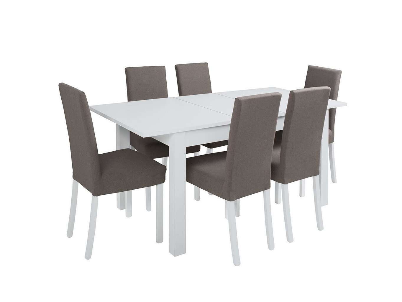 Paplašināms galds Bryk2 140, balts cena un informācija | Virtuves galdi, ēdamgaldi | 220.lv