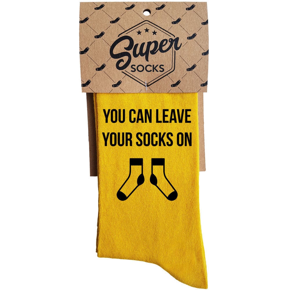 Zeķes "You can leave your socks on" cena un informācija | Oriģinālas zeķes | 220.lv