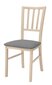 2-u krēslu komplekts Marynarz-1, gaiši brūns/balts cena un informācija | Virtuves un ēdamistabas krēsli | 220.lv