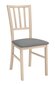 2-u krēslu komplekts Marynarz-1, gaiši brūns/balts цена и информация | Virtuves un ēdamistabas krēsli | 220.lv