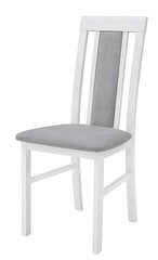 Комплект из 2-х стульев Belia, белый/серый цена и информация | Стулья для кухни и столовой | 220.lv