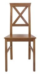 Комплект из 2-х стульев Alla 4, коричневый цена и информация | Стулья для кухни и столовой | 220.lv