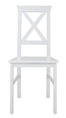 2 krēslu komplekts Alla 4, balts цена и информация | Стулья для кухни и столовой | 220.lv