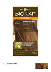 Matu krāsa Biokap Nutricolor Nr. 7.3 Golden Blond Dye 140 ml cena un informācija | Matu krāsas | 220.lv