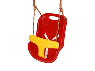 Пластиковые детские качели (красный с желтым) 4IQ цена и информация | Качели | 220.lv
