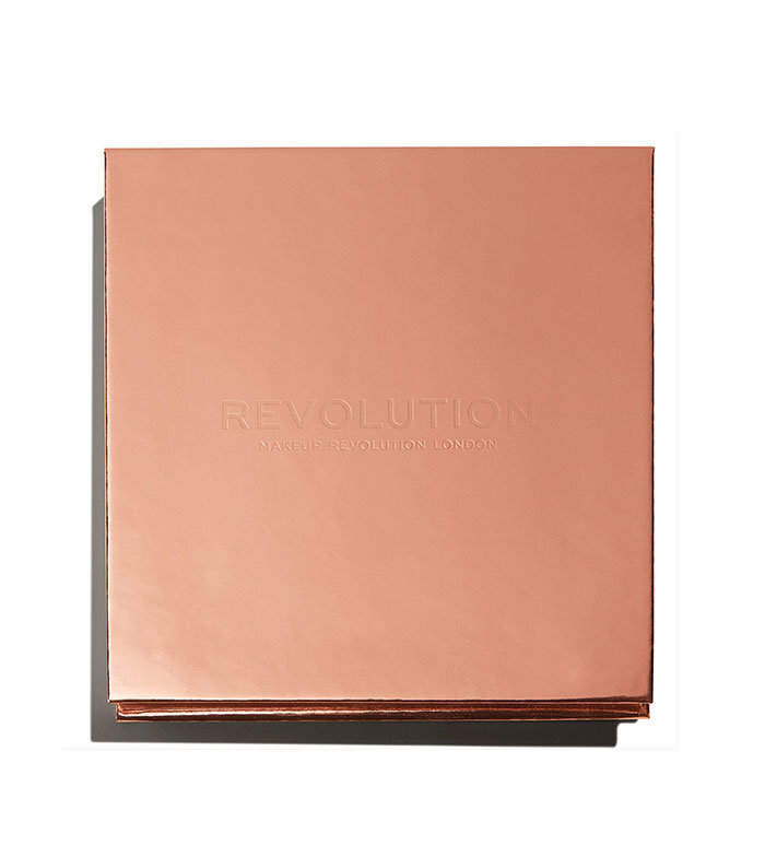 Vaigu sārtumu palete Makeup Revolution London Face Quad 14 g cena un informācija | Bronzeri, vaigu sārtumi | 220.lv