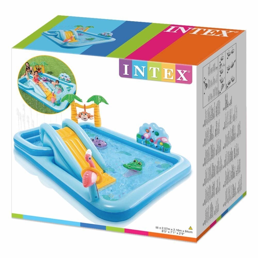 Piepūšamais bērnu baseins "Džungļi", Intex цена и информация | Baseini | 220.lv