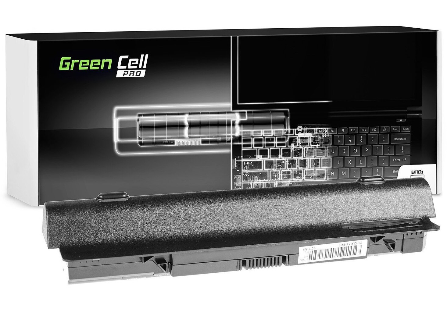 Enlarged Green Cell Pro Laptop Akumulators piemērots Dell XPS 15 L501x L502x 17 L701x L702x cena un informācija | Akumulatori portatīvajiem datoriem | 220.lv