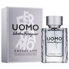 Salvatore Ferragamo Uomo Casual Life EDT для мужчин 50 мл цена и информация | Мужские духи | 220.lv