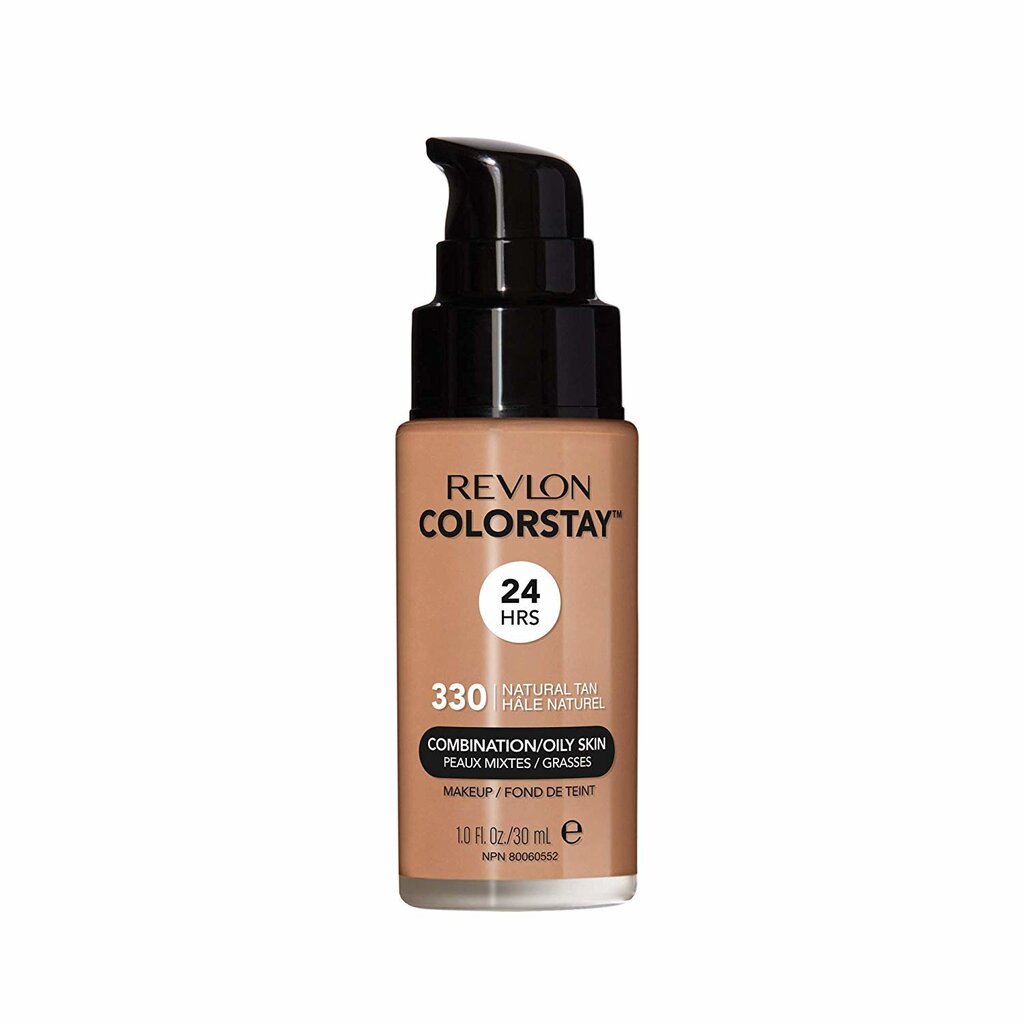 Grima pamats kombinētai un taukainai ādai Revlon ColorStay™ Makeup SPF15, 30 ml cena un informācija | Grima bāzes, tonālie krēmi, pūderi | 220.lv